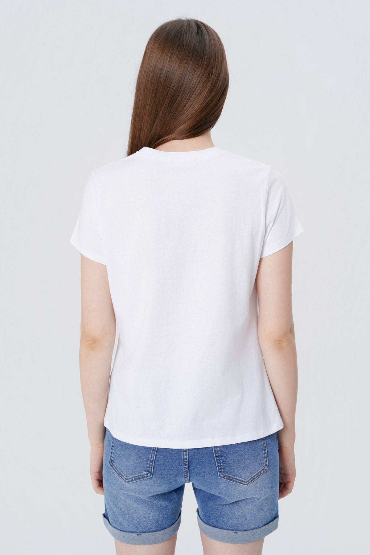 Polera Slim Mujer Blanco