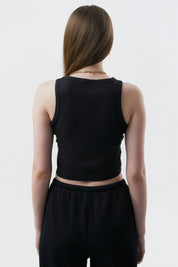 Polera Slim Mujer Negro