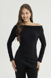 Sweater Mujer Slim Negro