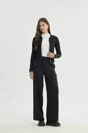 Sweater Mujer Slim Negro