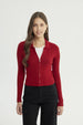 Sweater Mujer Slim Rojo