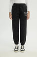 Pantalón Buzo Mujer Pitillo Negro