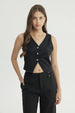 Blazer Mujer Slim Negro