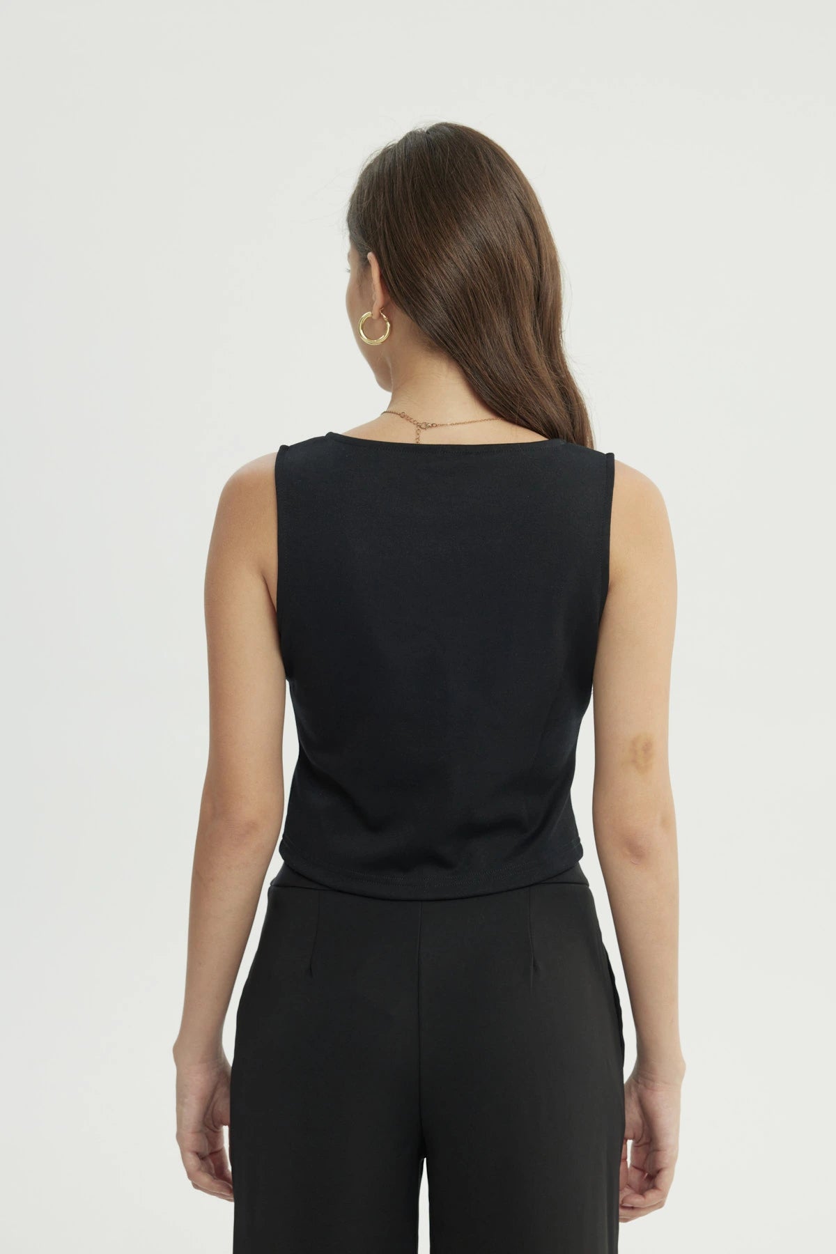 Blazer Mujer Slim Negro