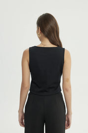 Blazer Mujer Slim Negro