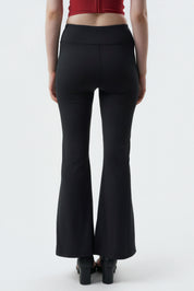 Calza Mujer Flare Negro