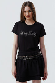 Polera Mujer Slim Negro