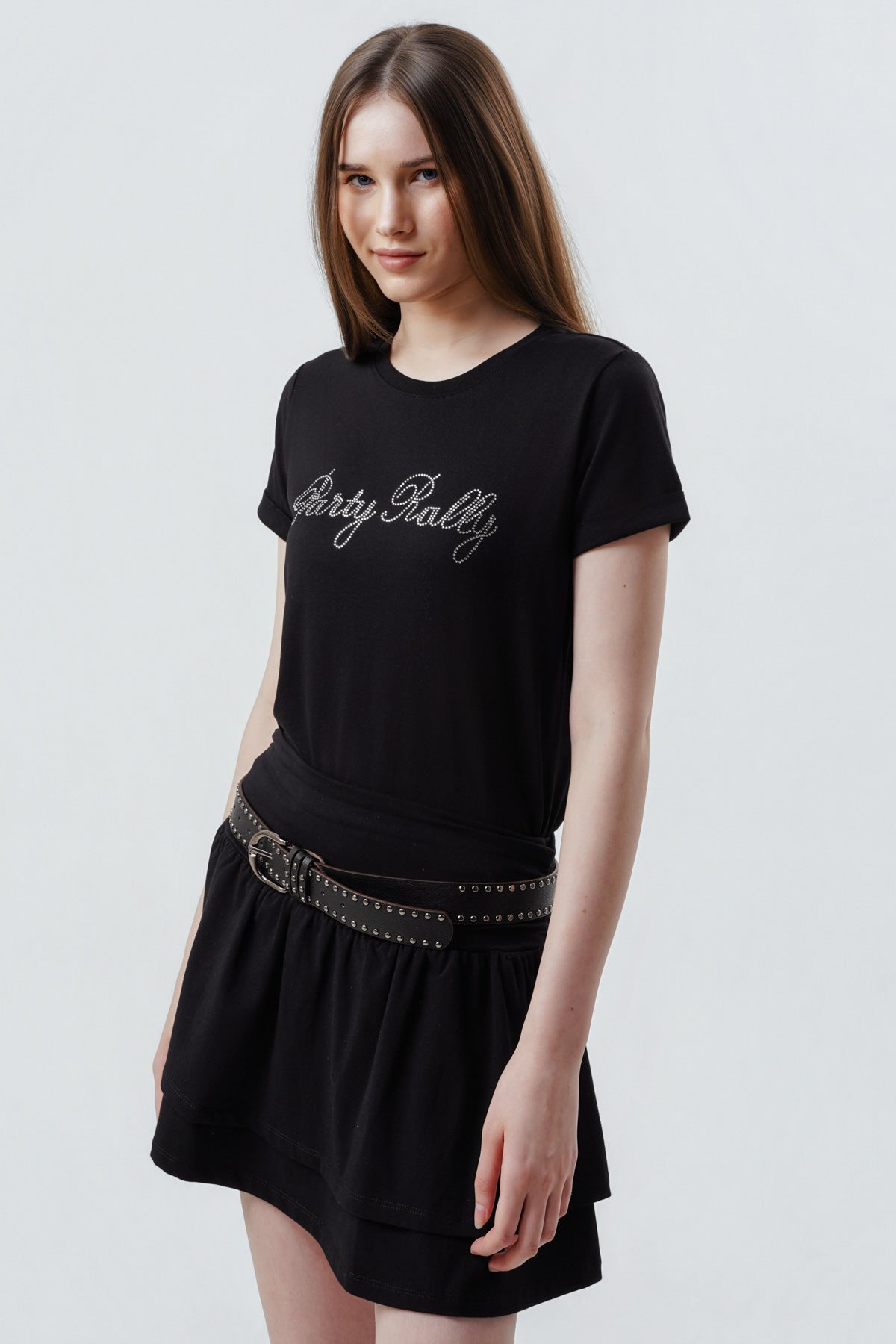 Polera Mujer Slim Negro