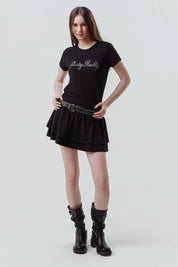 Polera Mujer Slim Negro