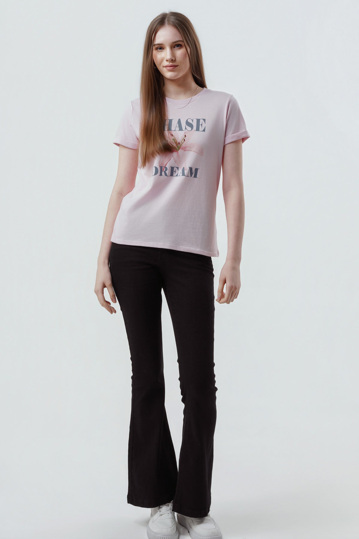 Polera Mujer Slim Palo Rosa