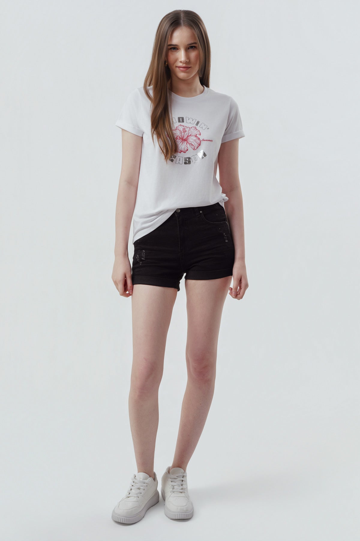 Polera Slim Mujer Blanco