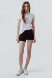Polera Slim Mujer Blanco