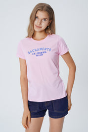 Polera Slim Mujer Rosa