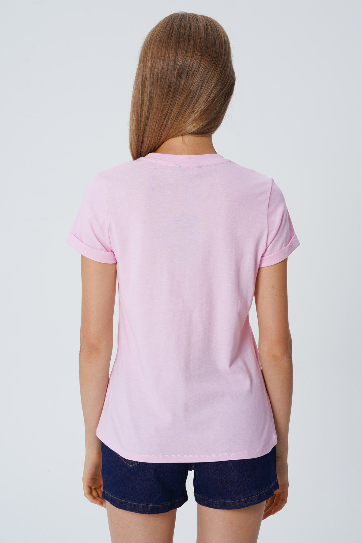 Polera Slim Mujer Rosa
