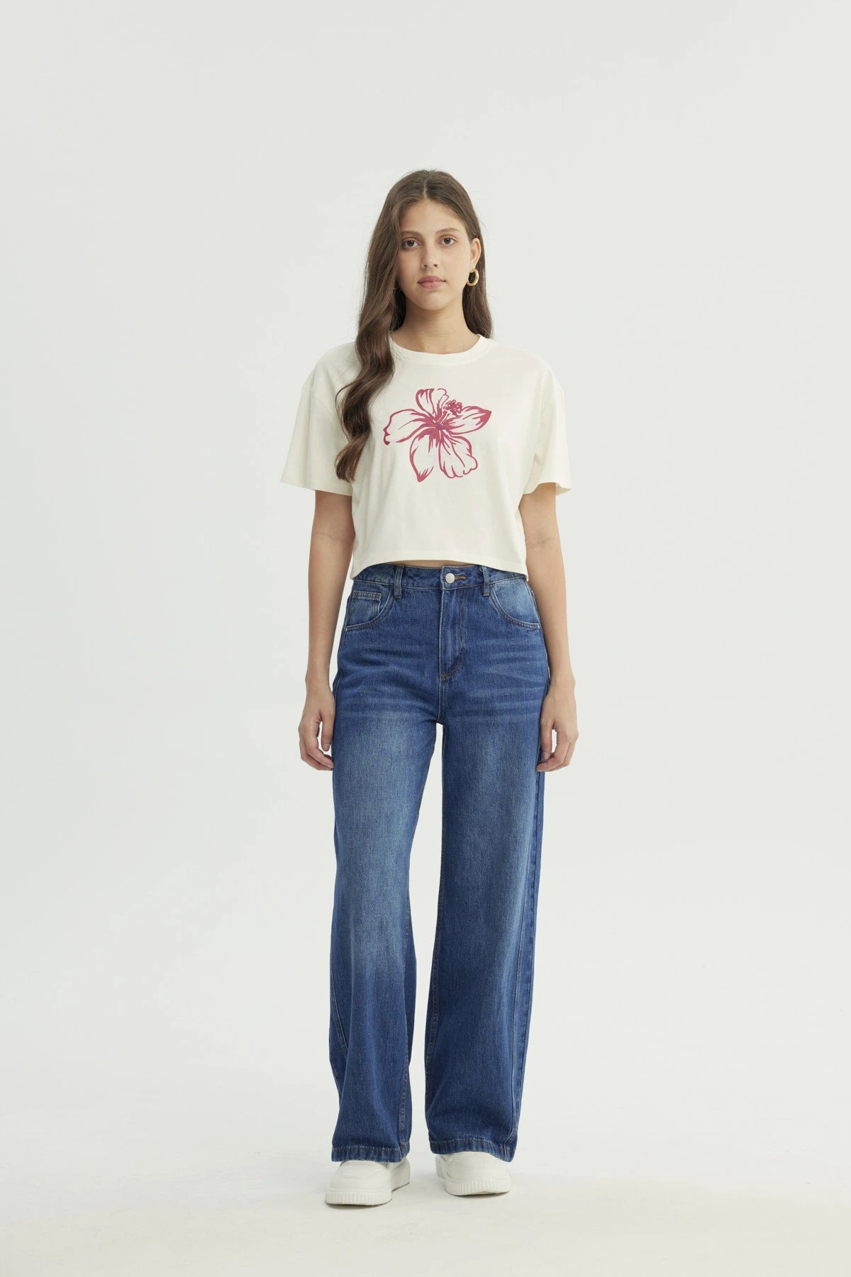 Polera Mujer Classic Crema