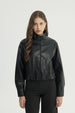 Chaqueta Mujer Regular Negro
