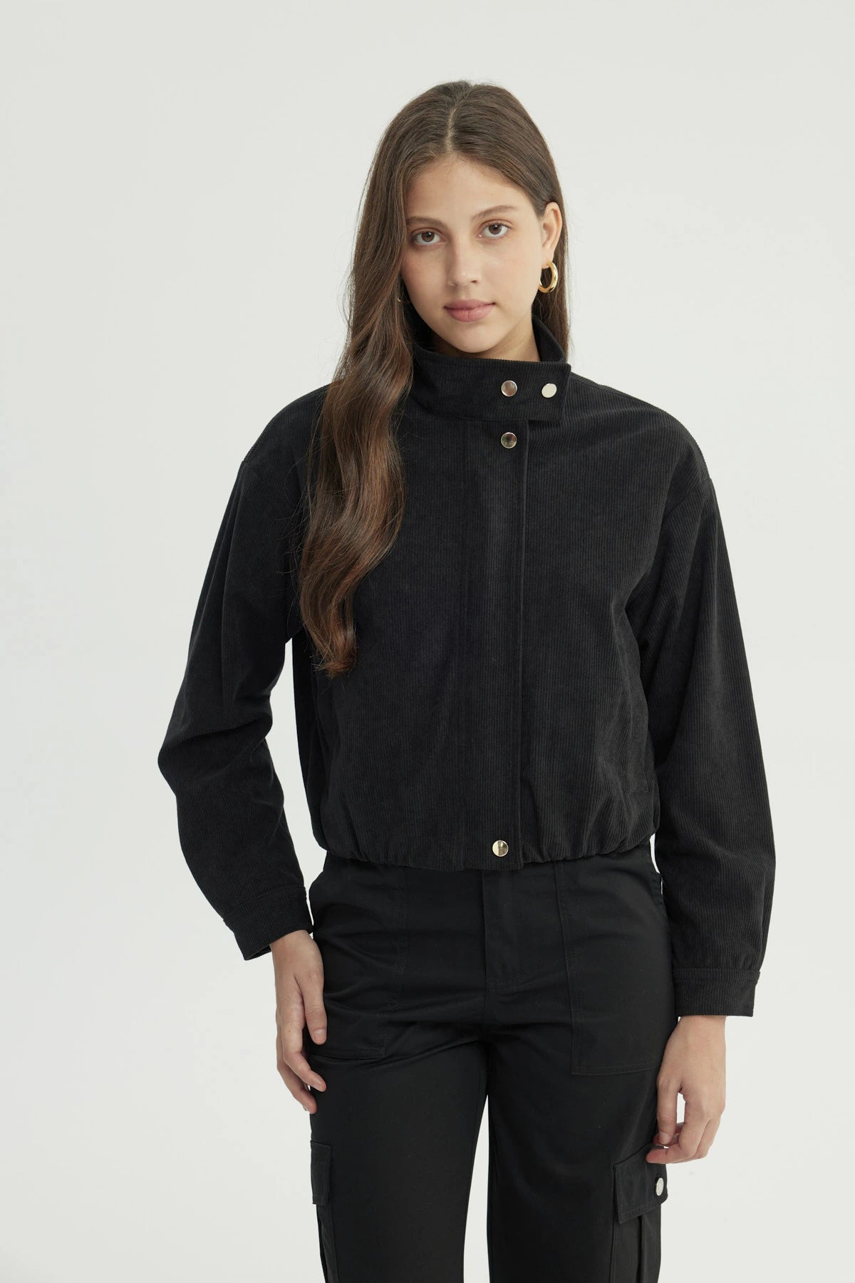 Chaqueta Mujer Slim Negro