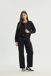 Chaqueta Mujer Slim Negro