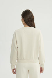 Polerón Mujer Classic Beige Claro