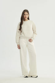 Polerón Mujer Classic Beige Claro