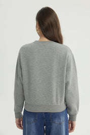 Polerón Mujer Classic Gris