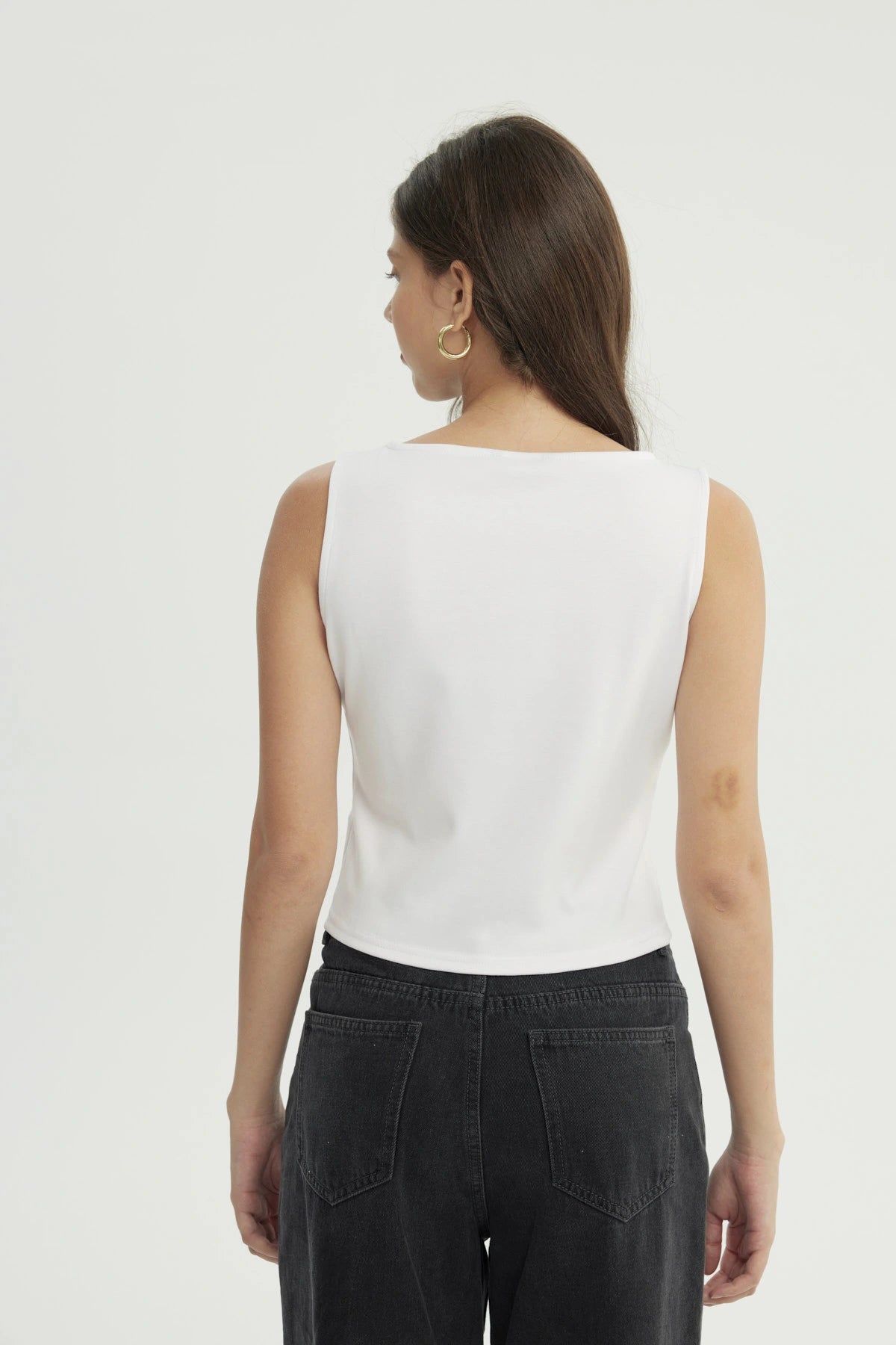 Blazer Mujer Ajustado Blanco