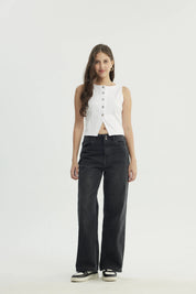 Blazer Mujer Ajustado Blanco