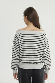 Polerón Mujer Oversize Negro