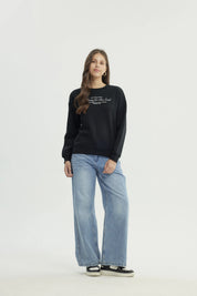 Polerón Mujer Classic Negro