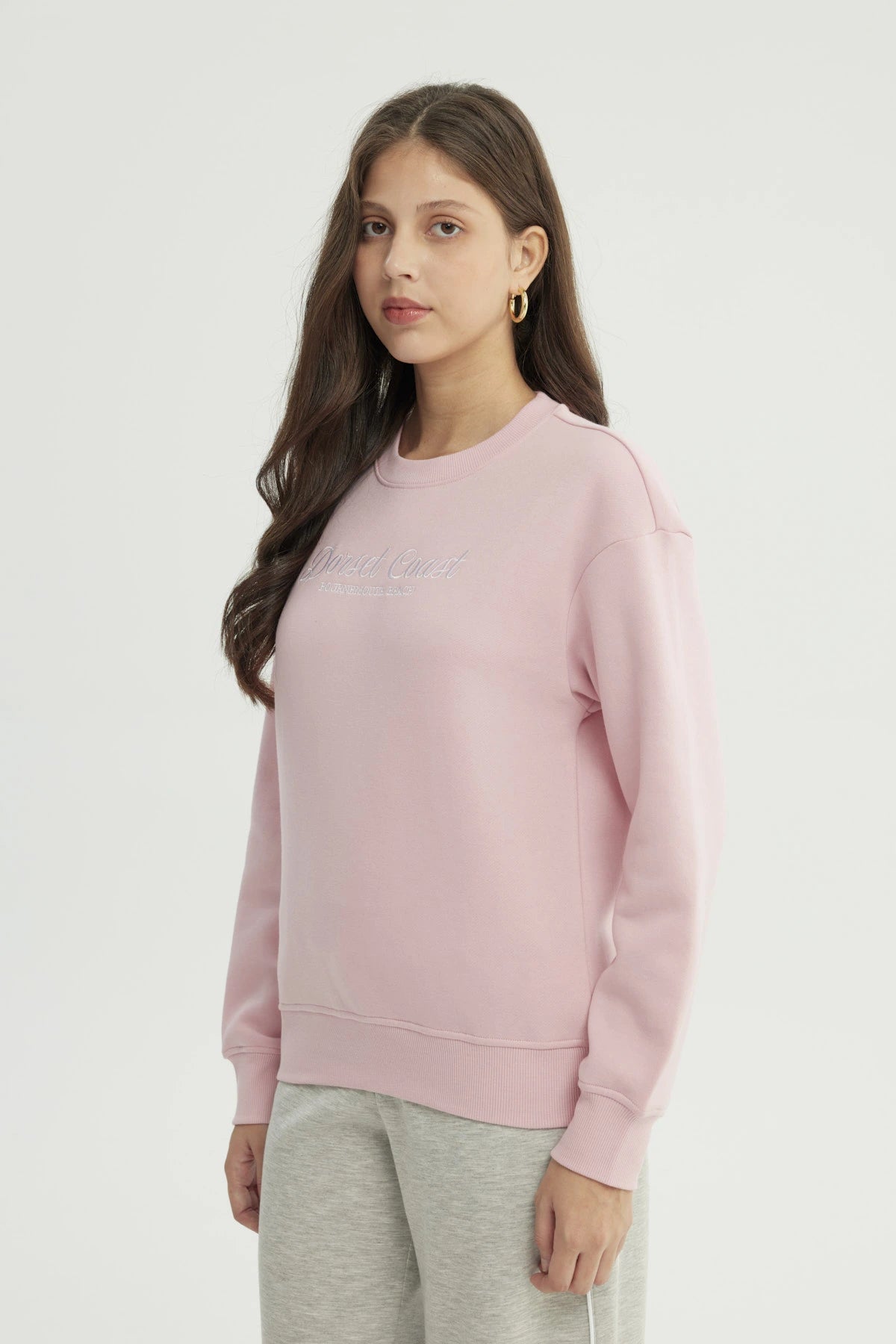 Polerón Mujer Classic Palo Rosa