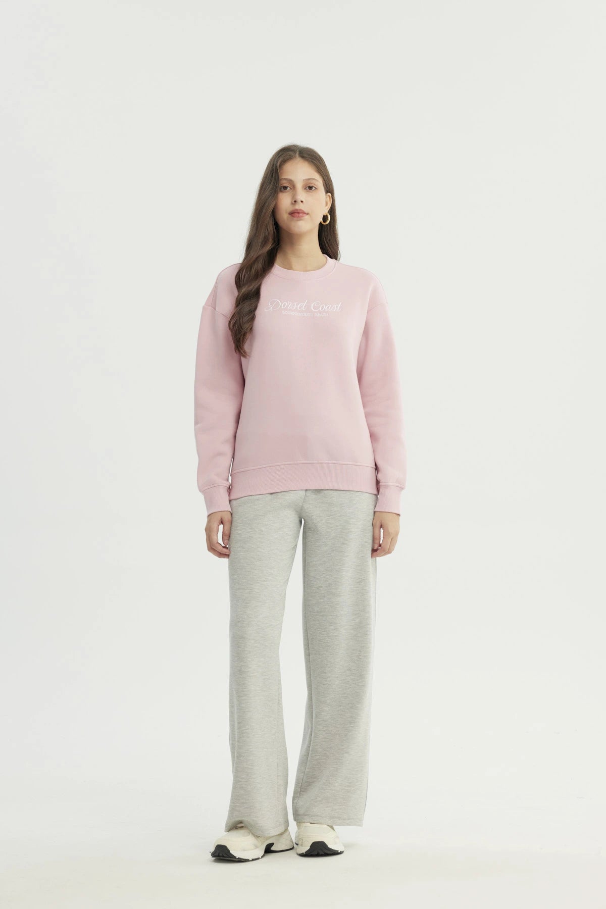 Polerón Mujer Classic Palo Rosa