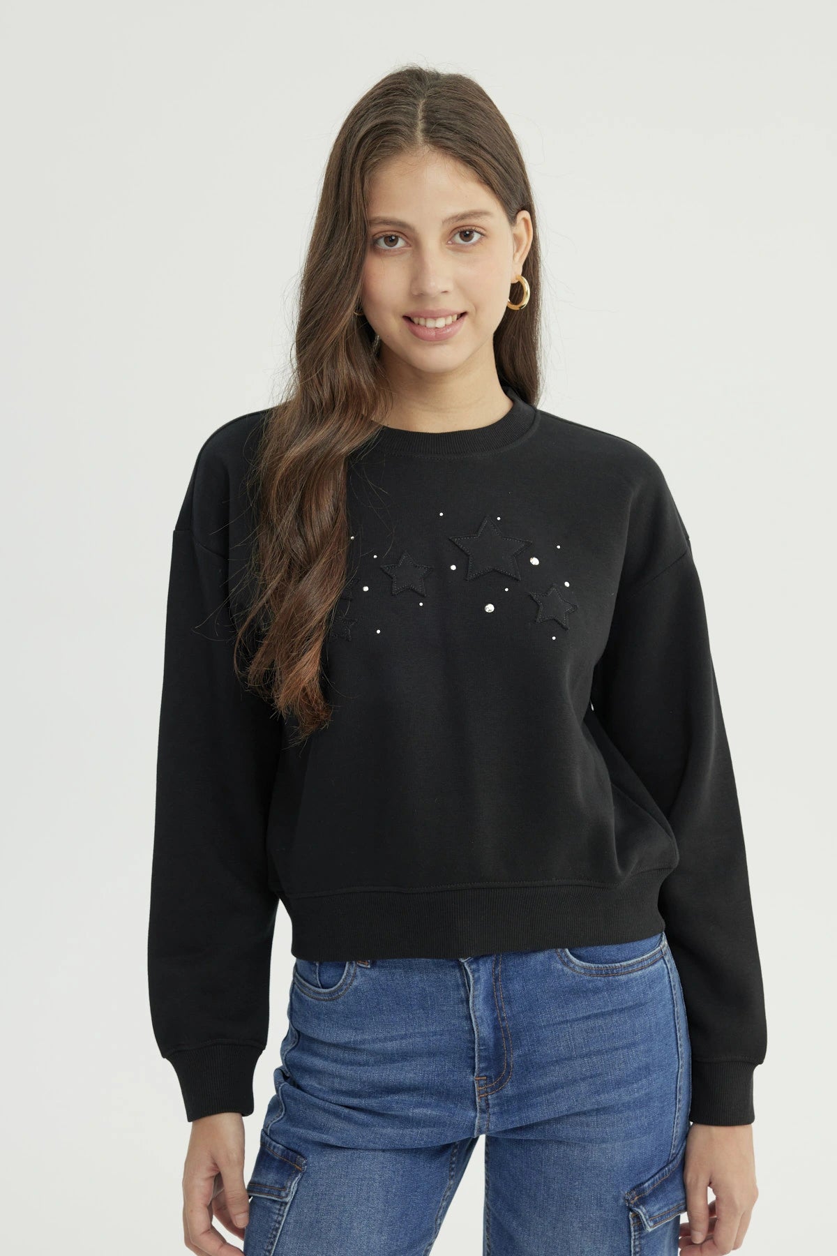 Polerón Mujer Classic Negro