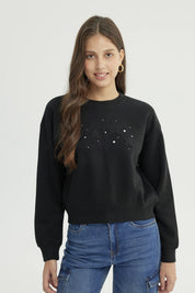 Polerón Mujer Classic Negro