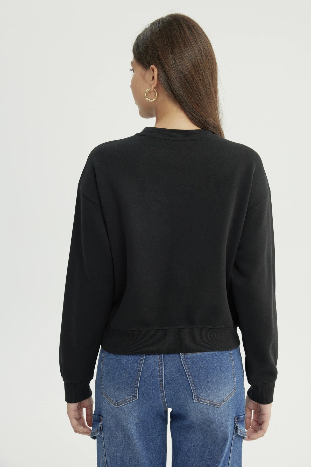 Polerón Mujer Classic Negro