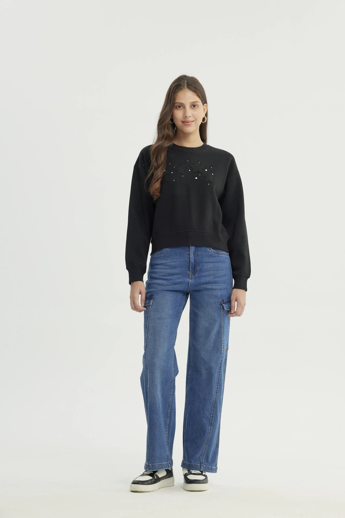 Polerón Mujer Classic Negro