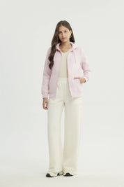 Polerón Mujer Slim Palo Rosa