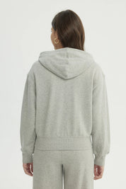 Polerón Mujer Classic Gris Melange