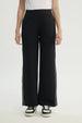 Pantalón Buzo Mujer Calce Recto Negro