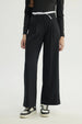 Pantalón Mujer Wide Leg Negro