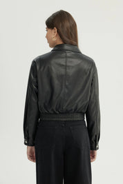 Chaqueta Mujer Regular Negro