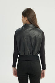 Chaqueta Mujer Regular Negro