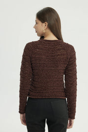 Sweater Mujer Classic Chocolate