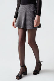 Falda Mujer Juvenil Gris