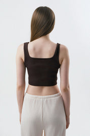 Peto Slim Mujer Chocolate