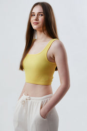 Peto Slim Mujer Amarillo