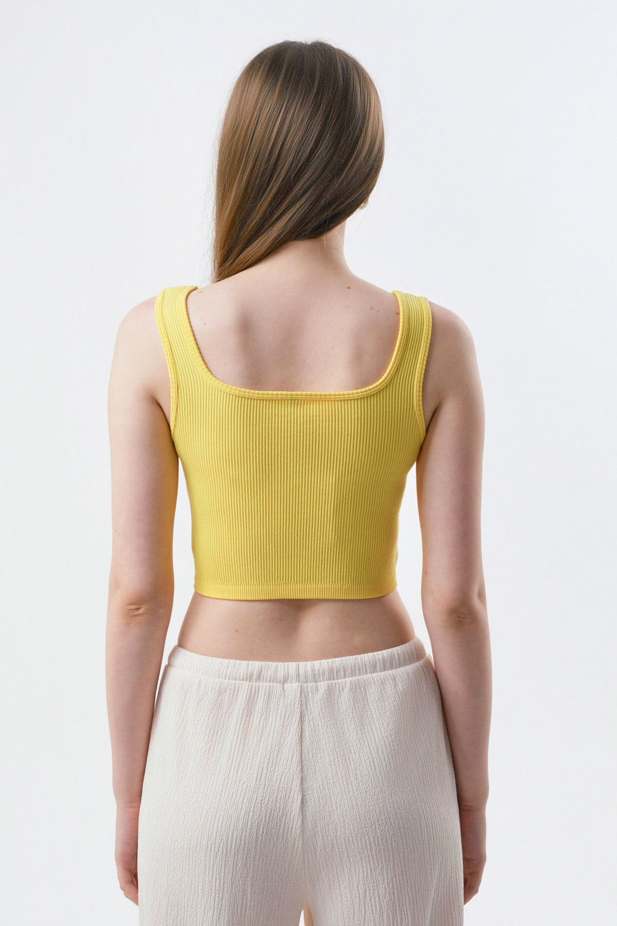 Peto Slim Mujer Amarillo
