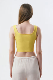 Peto Slim Mujer Amarillo
