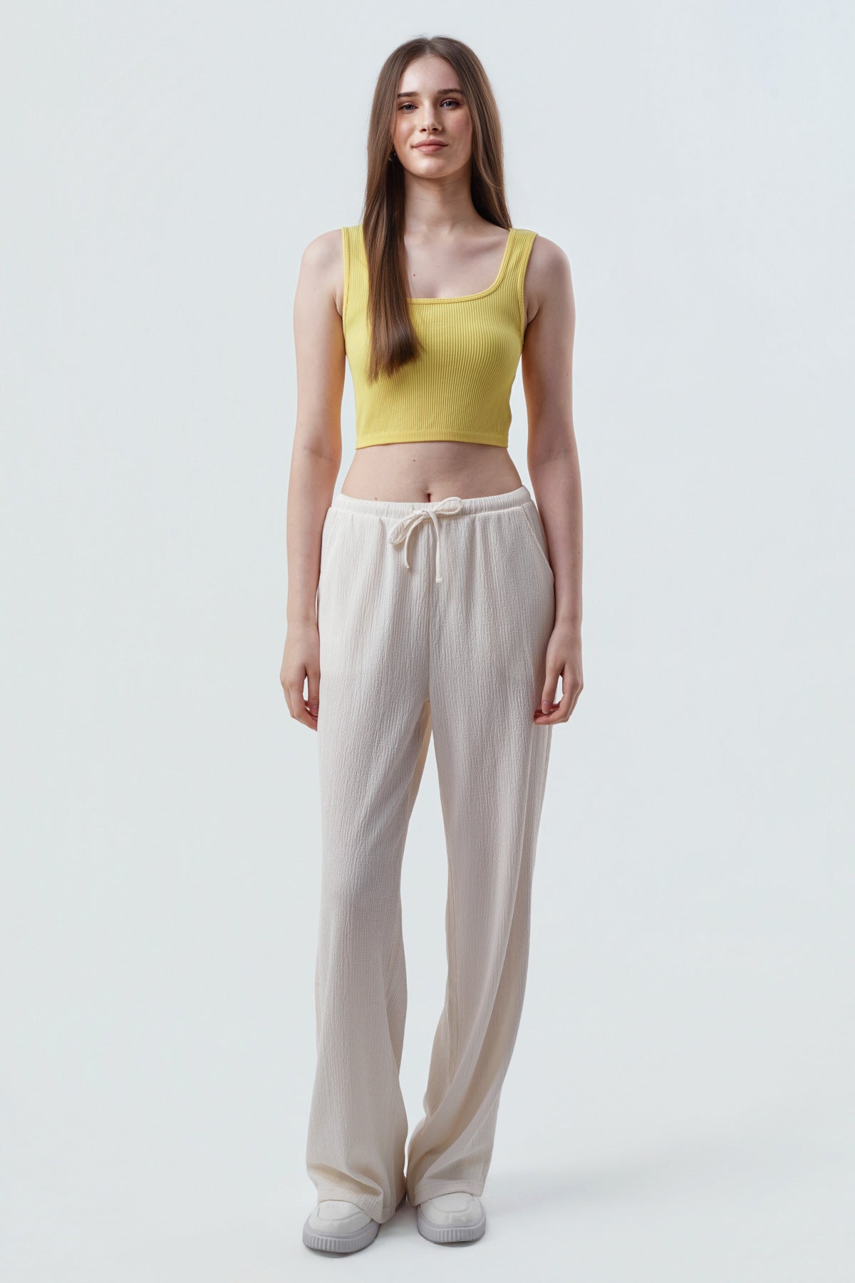 Peto Slim Mujer Amarillo