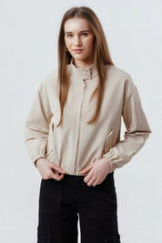 Chaqueta Mujer Classic Beige