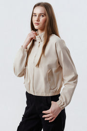 Chaqueta Mujer Classic Beige